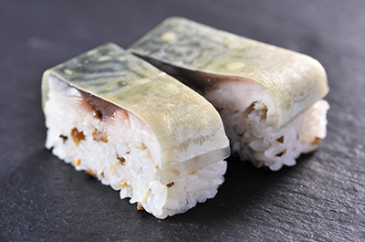 京風鯖寿司