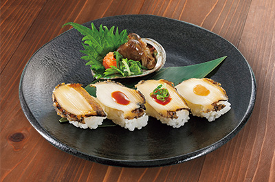 煮あわびづくし